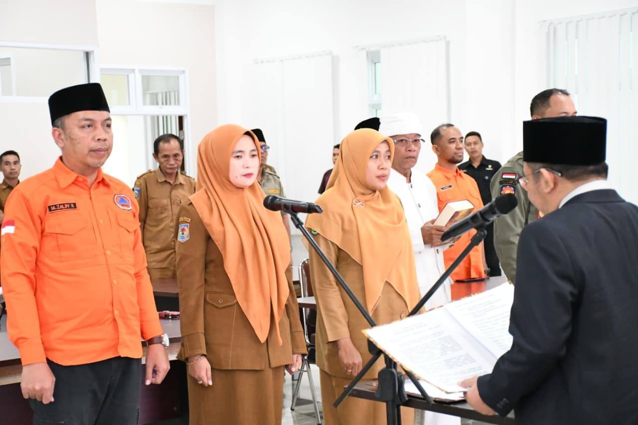 Perombakan total di pimpinan BPBD menunjukkan keinginan Bupati untuk memperkuat mitigasi bencana di KLU yang secara geografis memang rawan.