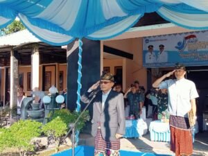 Sekda Lombok Utara Sahabudin memimpin upacara Hardiknas 2026, menekankan transformasi kurikulum, penguatan karakter, dan digitalisasi pendidikan demi mencetak SDM unggul di era global.